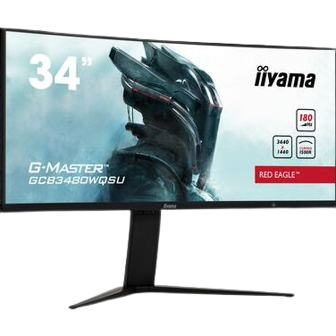 Écran Iiyama 34" - UWQHD - incurvé - 21:9 - modèle GCB3480WQSU-B1