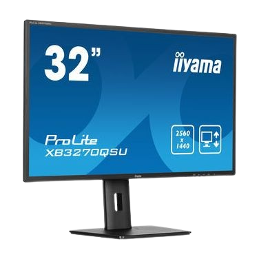 Écran Iiyama 32" - QHD -  Ajustable - XB3270QSU-B1