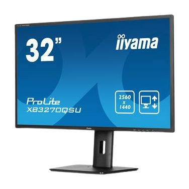 Écran Iiyama 32" - QHD -  Ajustable - XB3270QSU-B1