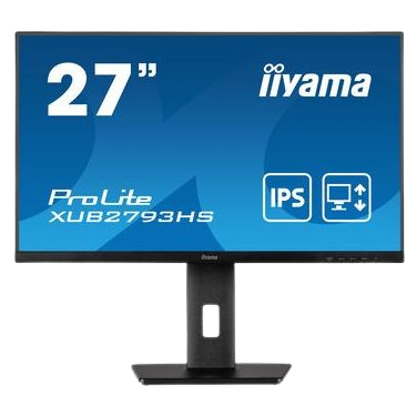 Écran Iiyama 27" - FHD - Amovible - modèle XUB2793HS-B6